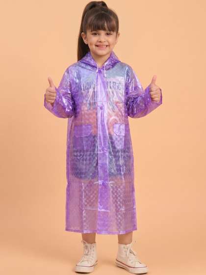 Mars Infiniti Girls
                        Printed Rain Jacket