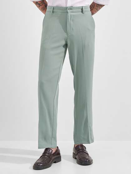 HIGHLANDER Men
                        Straight Fit Trousers