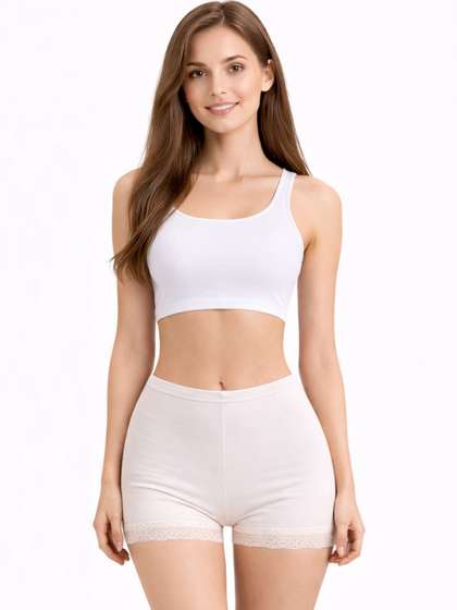 Nicsy Women Lace
                        Assorted Boy Shorts