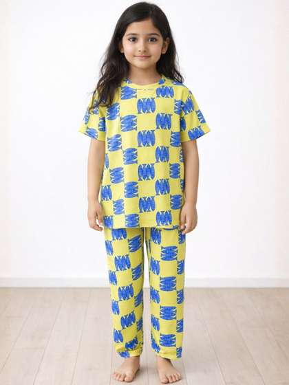 Anthrilo Girls Printed
                    Night suit