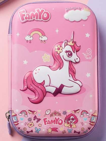 Famyo Kids Unicorn
                    Pencil Box