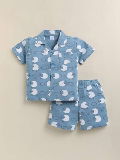 Dollar Boys Printed
                    Shirt with Shorts