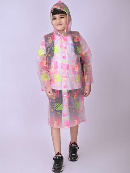 Mars Infiniti Boys
                          Printed Water-Proof Rain Jacket