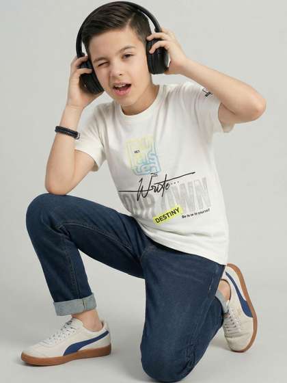 Monte Carlo Boys Off
                    White BLENDED Tshirts