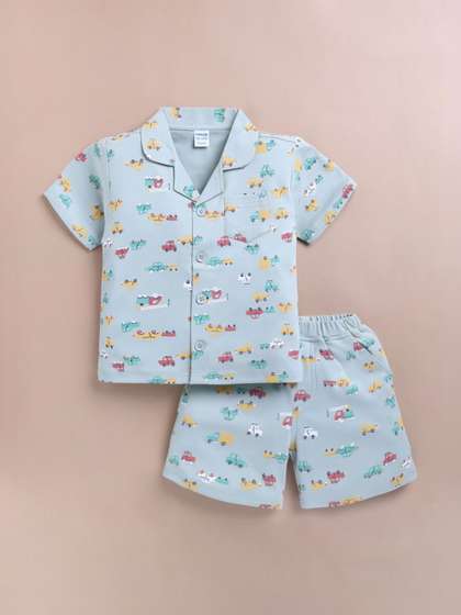 Dollar Boys Printed
                    T-shirt with Shorts