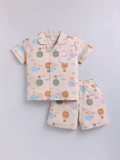 Dollar Boys Printed
                    Shirt with Shorts