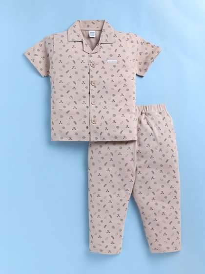 Dollar Boys Printed
                    Shirt with Pyjamas