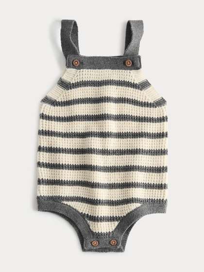 Marks & Spencer
                    Stripes Multicolor Pure Cotton Monster Knitted
                    Bodysuit