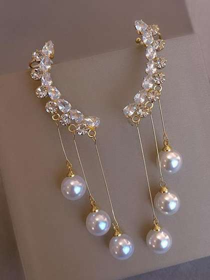 Zaphariq
                          Contemporary Drop Earrings