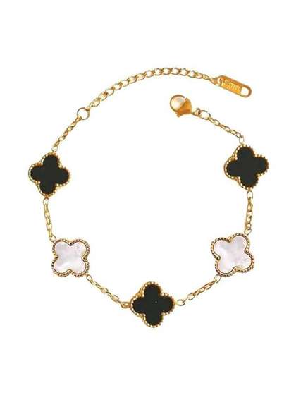 NICE LIFE
                        COLLECTIONS Women Gold-Plated Link Bracelet