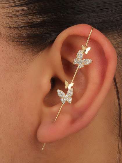 DressBerry Animal
                      Shaped Ear Cuff Earrings