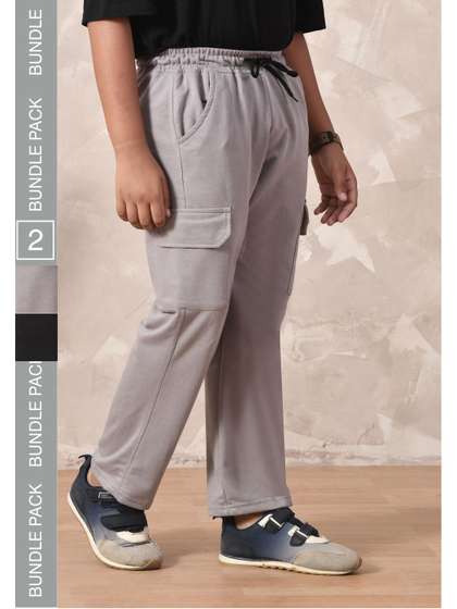BAESD Boys Pack of 2
                    Regular Fit Cargos