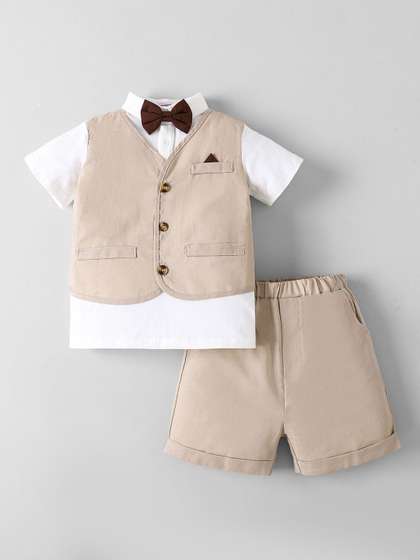 Hopscotch Boys Shirt
                    with Shorts