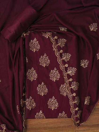 Dhaaga Ghar
                        Embroidered Unstitched Dress Material