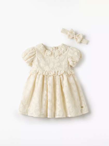 Giggles by Babyshop A-Line Peter Pan Collar Dress