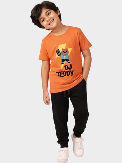 Orange Sugar Unisex Kids
                    Printed T-shirt