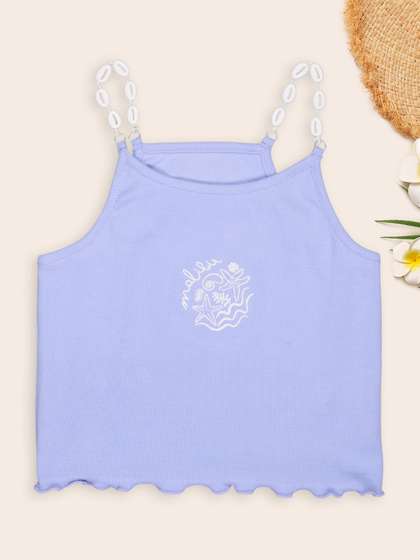 Pantaloons Junior Girls
                    Print Tank Top