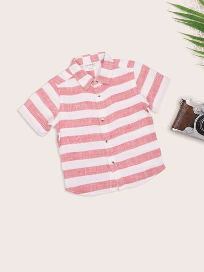 Pantaloons Baby
                          Boys Striped Casual Shirt