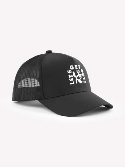 Decathlon Forclaz -
                    Adults Black Trucker 500 Airing Hiking Caps