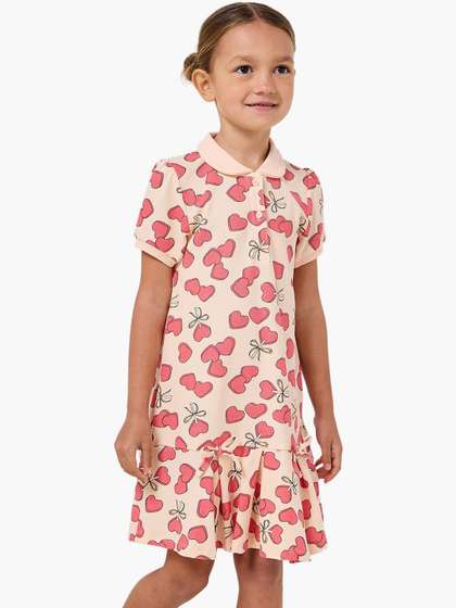 Juniors by Babyshop
                    Print Drop-Waist Dress