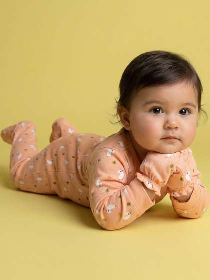 Nauti Nati Infants 5-Pc
                    Printed Pure Cotton Apparel Gift Set