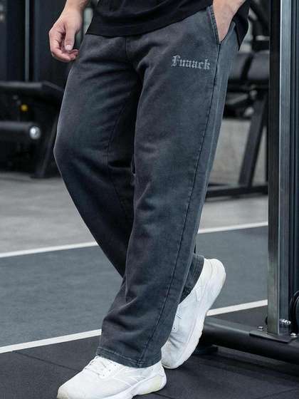FUAARK Oversized Mid-Rise Track Pants