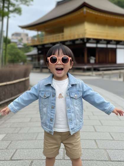 DEXENT COLLECTION Unisex
                    Kids Brown Lens & Brown Round Sunglasses with