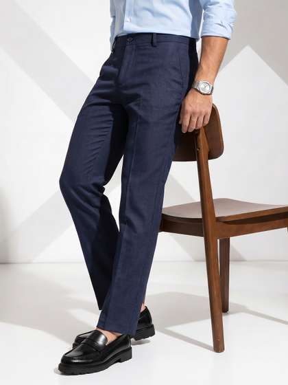 INVICTUS Men
                          Flat-Front Formal Trouser