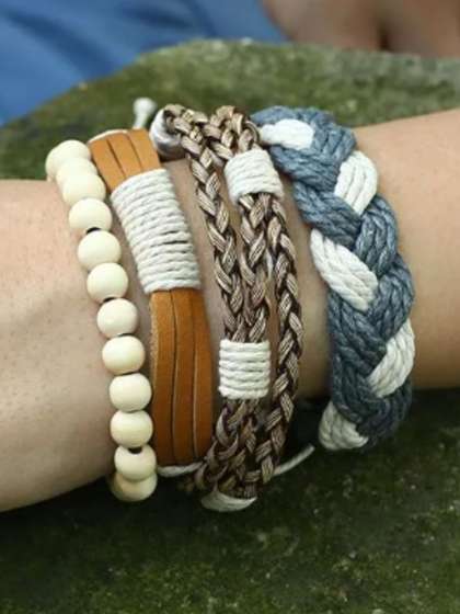 OMID Unisex 4
                        Multistrand Bracelet