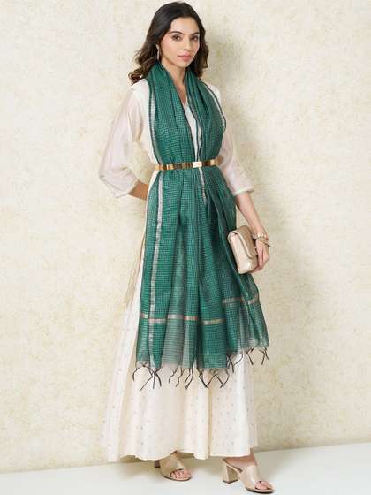 RANGMANCH BY
                        PANTALOONS Woven Design Dupatta