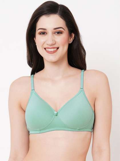Planetinner Medium
                        Coverage Lightly Padded Non-Wired Cotton Bra