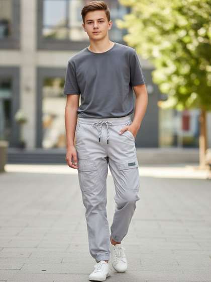 V-Mart Boys Cargos
                    Trousers