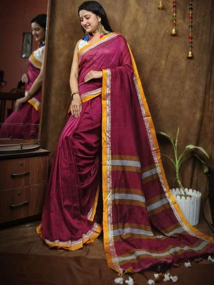Divaayra Fashion
                        Woven Design Zari Pure Cotton Saree