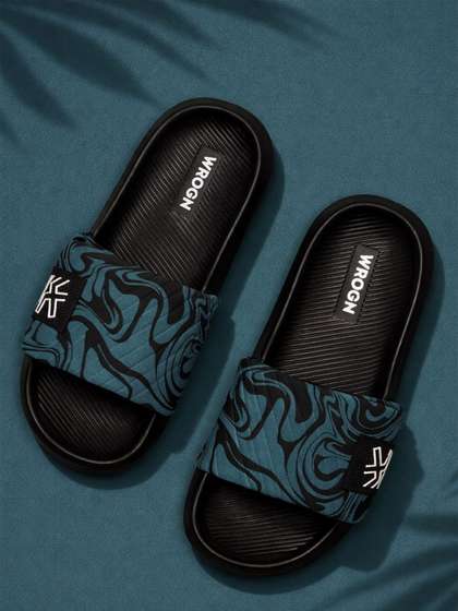 WROGN Men Printed
                      Sliders