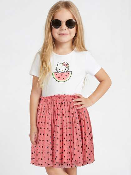 max Print Fit &
                    Flare Dress
