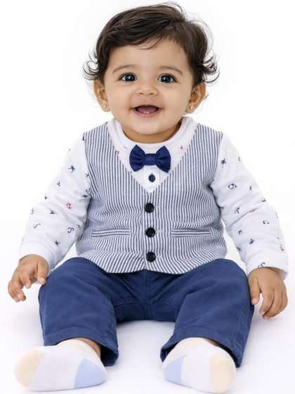 CANDY HOUSE Boys
                      Printed T-shirt with Trousers