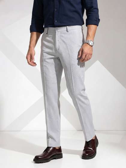 INVICTUS Men
                        Flat-Front Formal Trousers