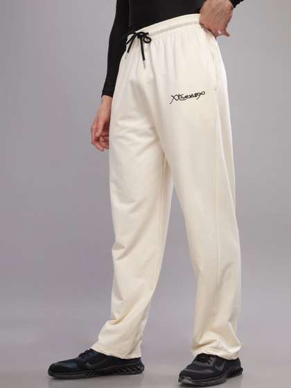 XTREMEX Men Pure
                        Cotton Elite Beige Straight Fit Brand Logo
                        Training Track Pants