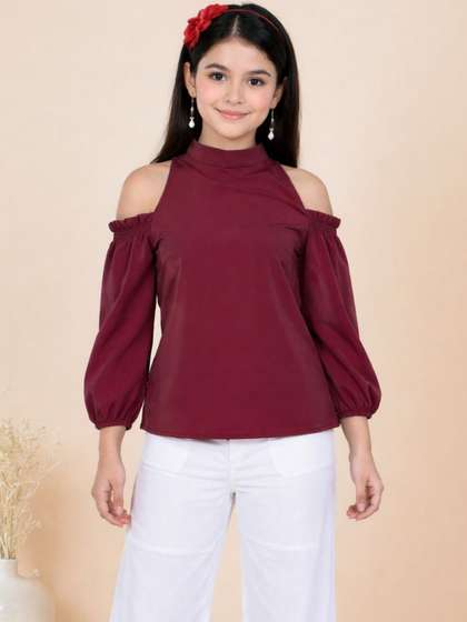 FELLAMO Girls Polycotton
                    Tops