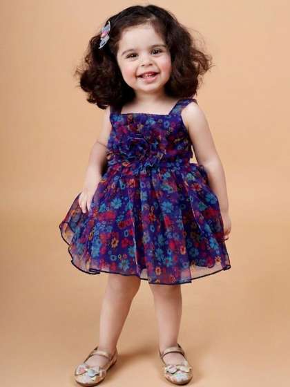 Titrit Girls Organza
                      Dresses