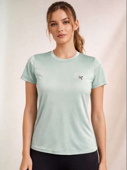 HRX by Hrithik Roshan
                      Brand Logo Printed Round Neck Pockets Regular Fit
                      T-shirt