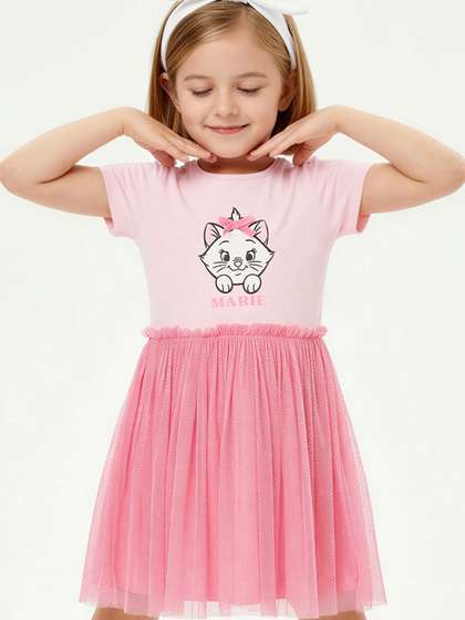 max Print Fit &
                    Flare Dress