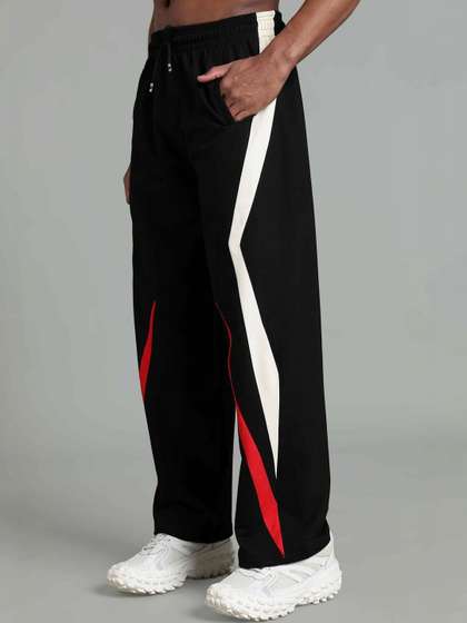 XTREMEX Men Pure
                        Cotton Fastlane Loose Fit Graphic Print Track
                        Pants