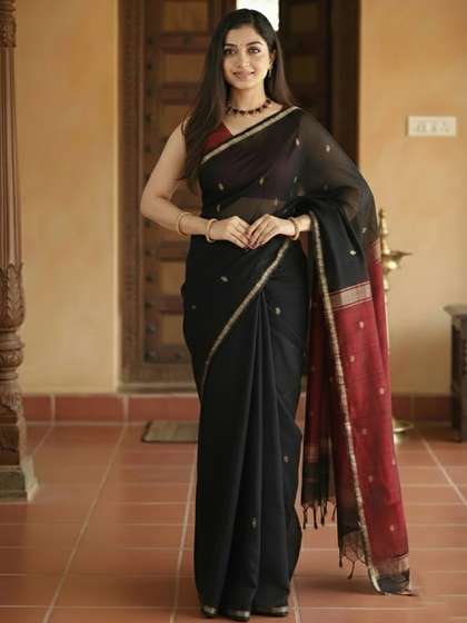 KALINI Woven Design
                        Zari Banarasi Saree