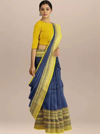 MANANIYA Ethnic
                          Motifs Woven Design Saree