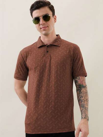 SZN Men Polo Collar
                      T-shirt