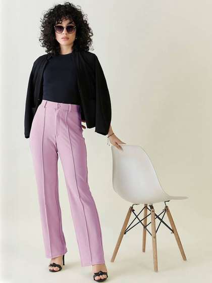 Stylecast X Kotty
                        Women High-Rise Trousers