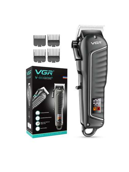 VGR V-683 Professional
                    Trimmer with 200-Min Runtime & 4 Length Settings
                    - Black