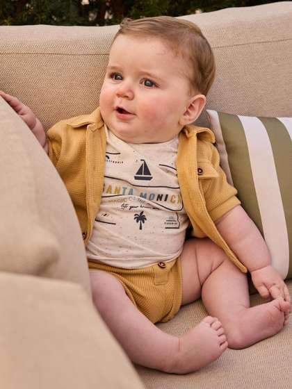 Gini And Jony Infants
                      Boys Cotton T-Shirt