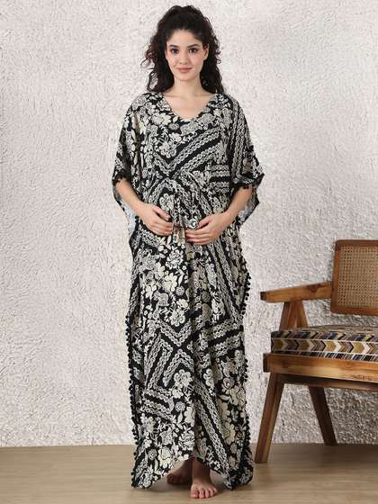 Secret Wish Floral
                        Rayon Maternity Kaftan